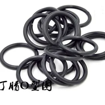 10stk 1,8 mm wire diameter, sort silikone O-ring 42.5 mm-55mm Indre diameter vandtæt isolering elastik slid modstandsdygtige