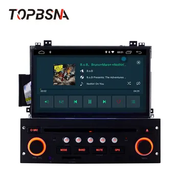 TOPBSNA Android 10 Bil DVD-Afspiller Til Citroen C5 GPS Navigation Mms-1 Din Bil Radio Stereo WIFI IPS-Skærm Styreenhed Audio