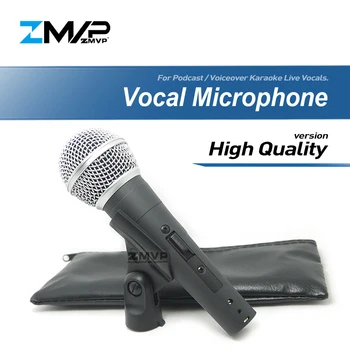 Høj Kvalitet SM58SK Professionelle Dynamisk Kabel Mikrofon SM58S Cardioid Mikrofon med ON/OFF Switch For Performance Sang Karaoke