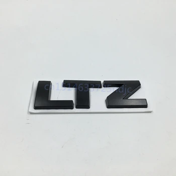 LTZ Logo Klistermærke Bil LTZ Logo 3D Brev Bageste Badge Til Chevy Cruze Metal Sort Krom Køretøj Hale Navneskilt Decal