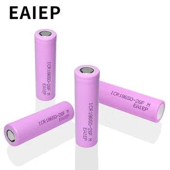 1-8STK Oprindelige EAIEP 18650 3,7 V 2600mah genopladeligt LIthium batteri li-ion 18650 til forlygte lommelygte