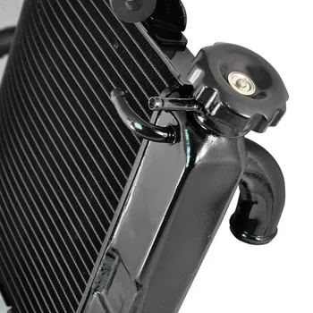 LOPOR 1,1 bar Motorcykel kølerdækslet Cover Design Universal Høj Kvalitet, Sort For Honda, Suzuki, Kawasaki