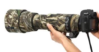 SIGMA 150-600mm F5-6.3 DG OS HSM Moderne (AF Version) Linse Vandtæt Sag linsedækslet camouflage beskyttelse til Canon Nikon