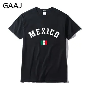 Mexico Flag Mænd T-Shirts, Korte ærmer Mærke Tøj Udskriv Brev Forenede Mexicanske Stater T-shirts Til Manden Homme t-shirt Sommer Plu