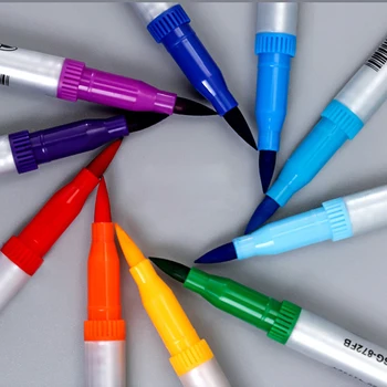 12/18/24 Farver Dual Tip Markør Pen Akvarel Brush Penne Fineliner Tip til Kunst Farve Skitsering Kalligrafi Manga Kunst Levering