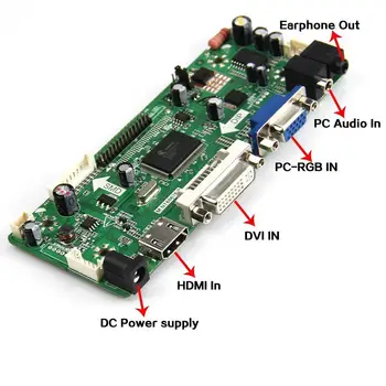 M. NT68676 LCD - /LED-Controller Driver yrelsen For LP156WH3(TL)(A2) (HDMI+VGA+DVI+Audio)1366*768