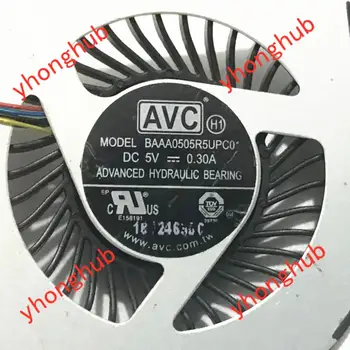 AVC BAAA0505R5UPC01 Server Laptop Cooling Fan DC 5V 0.30 EN 4-Wire