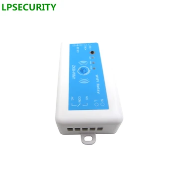 LPSECURITY Home Automation gardiner døren apparater 1 Output Wifi Fjernbetjening smart Relay switch,5V DCDC 6-24V