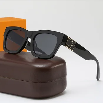 2020 Luksus Brand Designer Solbriller Mænd Kvinder Sort Ramme Kørsel Klassiske Firkantede Solbriller Mandlige Gafas Goggle Oculos De Sol