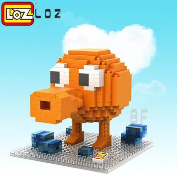 LOZ byggesten legetøj figur Børn Intelligens Modeller Bygning Jul Quiz Legetøj For Børn