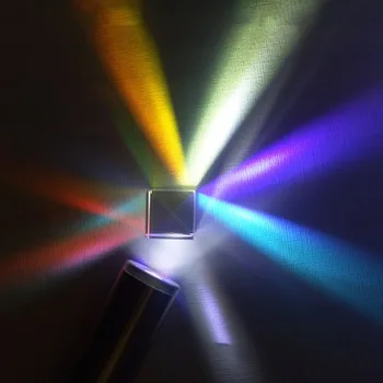 10*10*10mm Princippet om Opdeling Prisme til Hexahedral Lyse Cubic Optisk Eksperimentelle Projektor