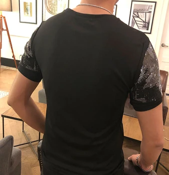 2019 bomuld t-shirt Fitness-bodybuilding mandlige tees kortærmet top kvalitet