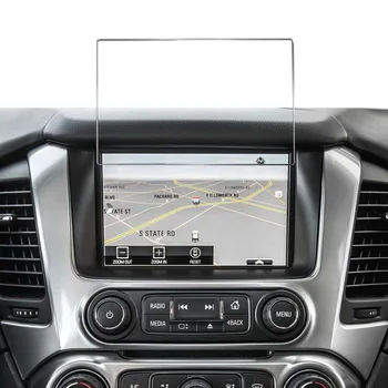 Bil GPS Navigation-Skærmen Hærdet Stål Beskyttende Film til Chevrolet Chevy Suburban Tahoe 2016 2017 2018 2019 Bil Mærkat