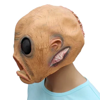 Halloween masker cosplay маска masque Fremmede Skræmmende Kranie Hovedet Fuld Latex til Fest Prop Horror mascherine маски от короновируса
