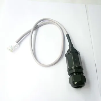 M22 Ethernet LAN RJ45-Stik med Kabel-25cm