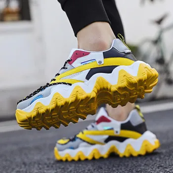 Høj kvalitet mænds sneakers letvægts løbesko air cushion behagelig afslappet sko kniplinger op vandreture sko shoes de mujer
