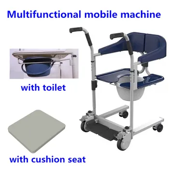 Praktiske Toilet Kørestol Handicappede Hjælpemidler Løfte Mobil Maskine, Badekar Stol Ældre Handicappede Kørestol, Toiletstol Med Toilet