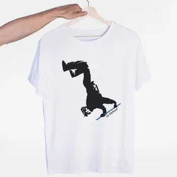 Mænds Parkour Mode Hip Hop T-shirt med O-Hals, Korte Ærmer Sommeren Casual Mode Unisex Mænd og Kvinder Tshirt