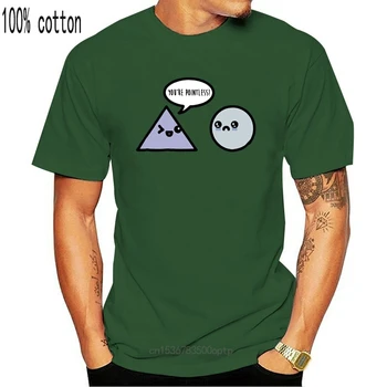 Tim og Ted Du er Meningsløst Matematik Nørd Humor Nørdet Geometriske Former Slogan Designer Trykt Matematik Herre T-Shirt Cool Gave