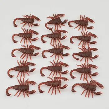 100PCS Sjov Sjove Trick Joke Legetøj Særlig Naturtro Model Simulering Falske Gummi Kakerlak Scorpion Gecko Slange RoachesDIY Toy