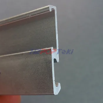 7x2.5cm Aluminium Legering Antal Ansatte navneskilt Plade Indehaveren af Sikkerhed Pin, eller Magnet, der kan Udskiftes af Genanvendelige med Udskrivning 30stk