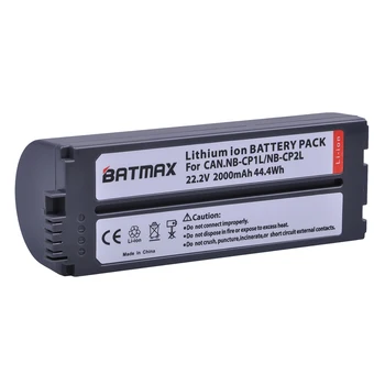 Batmax 4x NB-CP2L NB CP1L Udskiftning af Batteri+Oplader sæt til Canon fotoprinter SELPHY CP800,CP900,CP910,CP1200,CP100,CP1300