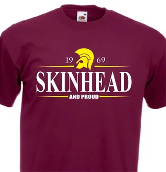 Skinhead og Stolte af T-Shirt 1969 Trojan Ska T-Shirt Rabat 2019 Nye Mode Sommeren Nye Ankomst Mænds Korte Søde T-Shirts