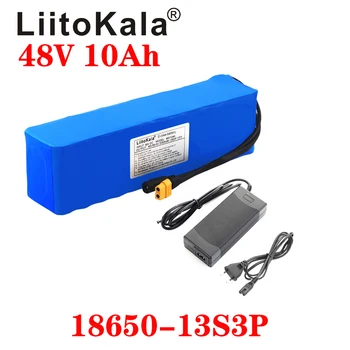 LiitoKala e-cykel batteri 48v 10ah 6ah li-ion-batteri pack cykel konvertering kit bafang 1000w og oplader XT60 T-Plug