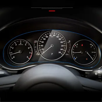 Bil Instrument Panel Protektor For Mazda 3 Axela 2019 2020 Dashboard Membran Film Bil Instrument Panel Skærm Protektor