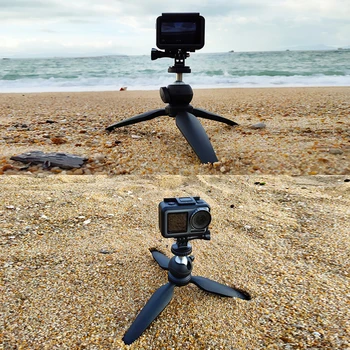 Bærbare Mini Stativ Stå med 360 Rotation BallHead Vlog Telefon Stativ Selfie Stick til iPhone Huawei P30 Pro GoPro Hero 7/6/5