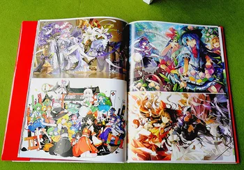 Touhou Project Artbook Reimu Hakurei Marisa Kirisame Fanart Katalog, Brochure Illustrationer Artbook Album Billeder Gave Cosplay