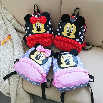Disney Mickey&Minnie Børn Rygsække børnehave Skoletaske Kids Rygsæk Børn skoletasker Baby Piger Drenge Rygsække