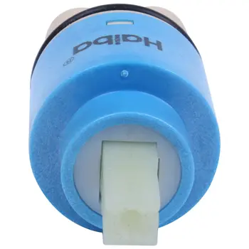 Blå Hvid Plast Diameter 35mm Vand Tap Hane Patron Ventil Dropshipping