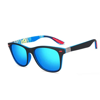 ASUOP 2019 nye polariserede solbriller UV400 mode mænd og kvinder solbriller klassisk mærke square frame sport kørsel solbriller