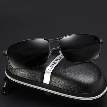 Nye solbriller mænd kørsel polariserede solbriller føreren til at køre pladsen fiskeri night vision goggles G spejl briller