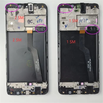 Original Samsung Galaxy A10 Touch Screen A105 A105F SM-A105F 2019 LCD-Digitizer Assembly Med Ramme Udskiftning M10 M105 LCD -