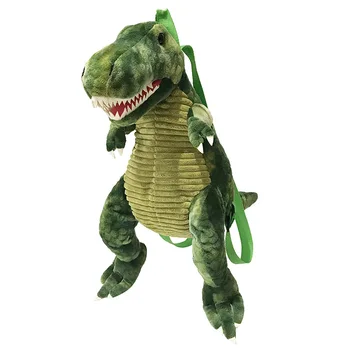 Kreative 3D-Dinosaur Rygsæk Søde Dyr Tegnefilm Plys Rygsæk Dinosaurer Taske til Børn Børn Gaver rejsetasker