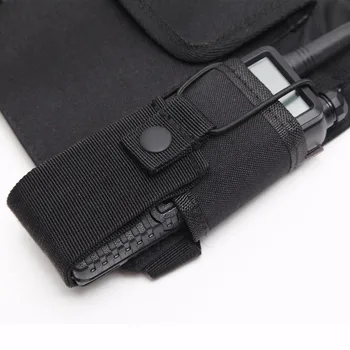 Brystsele Brystet Pack Pouch Hylster Vest Rig Carry Case-Walkie Talkie Baofeng UV-5R UV-82 UV-9R UV-XR TYT TH-UV8000D