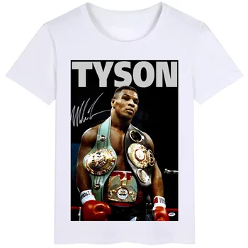 Bokseren Mike Tyson Erindrer Boksning T-shirt Boksning Fans'Short Ærmer T-Shirt Unisex