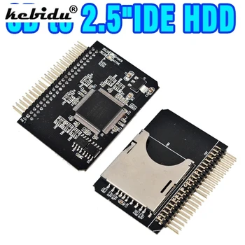 Kebidu 5PCS Secure Digital SD 3.0 SDHC/SDXC-MMC-Hukommelseskort til IDE-2.5