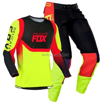 Nye Ankomst 2021 Delikat Fox 180/360 Gear Sæt Mountain Cykel Offroad-Racing Suit Motorcykel, Motocross Kits
