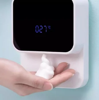 NYE Mijia Youpin smart home vægmonteret LED smart sensor husstand termometer skum sæbe til at vaske hænder