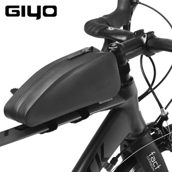GIYO cykel taske vandtæt ridning på den forreste rør frame taske stor kapacitet MTB cykel foran stråle taske rør sadeltaske