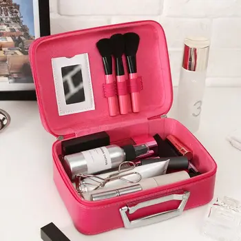 Professionelle Kvinder, Makeup Organizer Rejser Skønhed Kosmetisk Sag For at Gøre Op Lady ' s opbevaringspose Søm værktøjskasse Kufferter