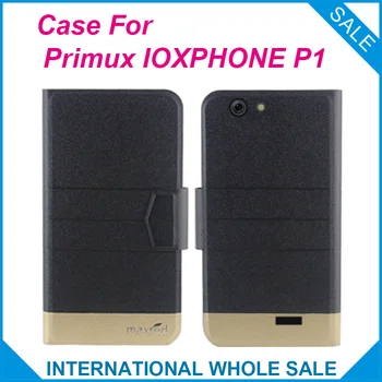 Original! Primux IOXPHONE P1 Tilfælde 5 Farver Mode Luksuriøse Ultra-tynd Flip Læder Beskyttende Dække for Primux IOXPHON Telefonen Sag