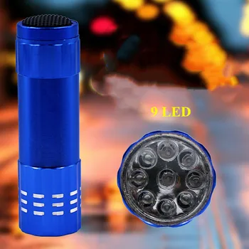 2pc Bærbare Mini UV-Lys (Ultraviolet Lommelygte Torch Lomme Lys Vandtæt Lygte Led Pet Urin Pletter Detektor Scorpion