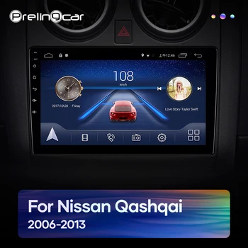 Prelingcar Android 10 For Nissan Qashqai J10 2006-2013 Bil Radio Mms Video-Afspiller, GPS-Navigation IKKE DVD 2 Din Octa-Core