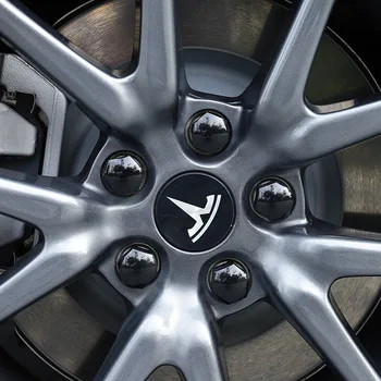Velegnet til Tesla Model 3 hub dække ændring tilbehør dekorative hjulkapslen ændret dekorative dække