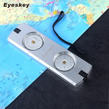 Eyeskey Professionel Vandtæt Aluminium Observation Kompas/ Clinometer Hældning/Højdemål Kompas