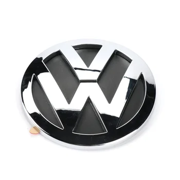 OEM-140mm Bageste Badge Boot Chrome-Logoet skal anvendes til VW Volkswagen Touareg 2003-2010 7L6 853 630 A